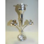 A silver epergne,