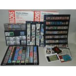A large quantity of British stamps in stock books and fourteen sheets,