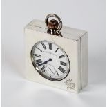 A silver cased Goliath pocket watch,