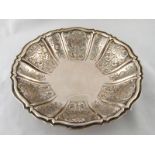 A Danish, 830 standard, silver dish with