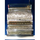 A chromium plated National Cash register