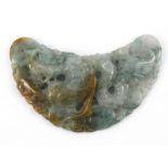 A Chinese jade carving of a dragon, approx 9 x 6cm.