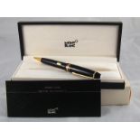 A boxed Montblanc Meisterstück LeGrand mechanical pencil, with service guide.