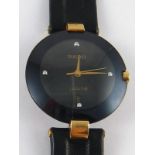 A lady's Rado Jubile wrist watch with date aperture, quartz movement, case approx. 35mm wide.