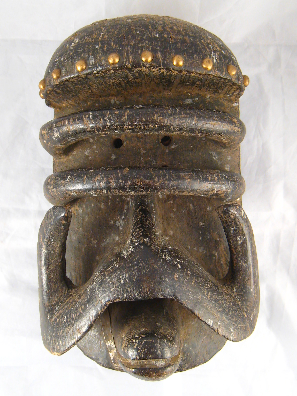 Tribal Art . A Bete tribal mask, Ivory Coast, circa 1960.