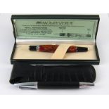 A boxed Monteverde Charisma fountain pen with guarantee card,