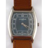 A stainless steel Mappin & Webb gent's wrist watch, quartz movement, case approx 31mm wide.