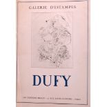 GALERIE D'ESTAMPES 'DUFY' LES EDITIONS BRAUN.