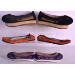 A GROUP OF VARIOUS CHINESE SHOES Republic period and later. (qty)