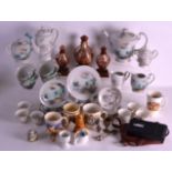A COLLECTION OF ORIENTAL AND VICTORIAN CERAMICS together with various other articles. (qty)