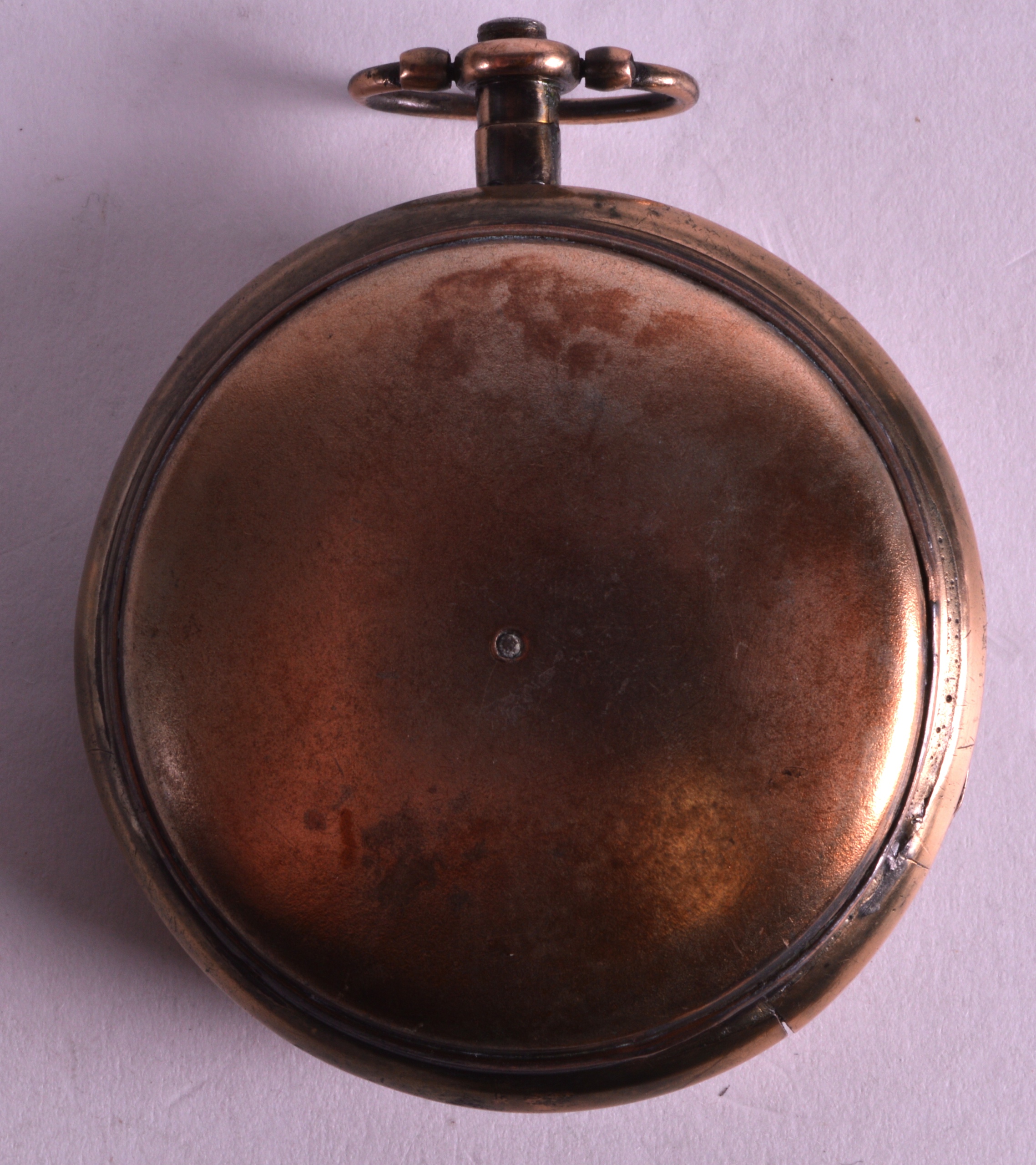 AN 18TH/19TH CENTURY SILVER BREGUET REPEATING POCKET WATCH with white enamel dial and black - Image 2 of 3