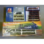 Hornby Railway Train Set Type Pullman with A4 Bittern and three Pullman coaches, boxed, E, a Lima