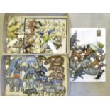 A large quantity of Britains metal zoo animals, F-G