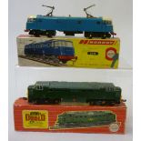 Hornby Dublo 2245 E3000 Electric locomotive, two side frames missing, one buffer missing,