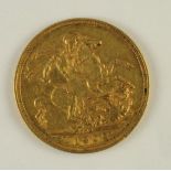 AN EDWARD VII GOLD SOVEREIGN, 1902