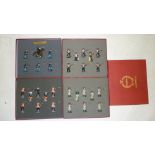 Four Tradition lead soldier sets, 901 Union Infantry (6 items), 101 British Infantry Crimean War