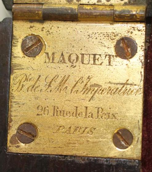 A FRENCH EBONY AND BOULLE WORK CORRESPONDENCE BOX, mid 19th century, of oblong form with - Image 3 of 6