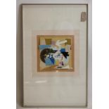 HARRY THUBRON (1915-1985), Abstract, screen print, limited edition 50/50, signed in pencil, image