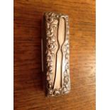 Levi and Salamon silver hat pin box 1896