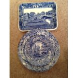 Collection Spode blue and white