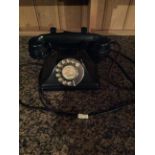 Vintage bakelite telephone