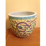 Late 19th/early 20th c Chinese porcelain jardiniere