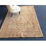 Oriental wool carpet 2.46 x 1.52 mtrs