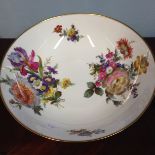 Fine quality Caverswall hand painted bowl signed by the artist M. Grant "Summer"