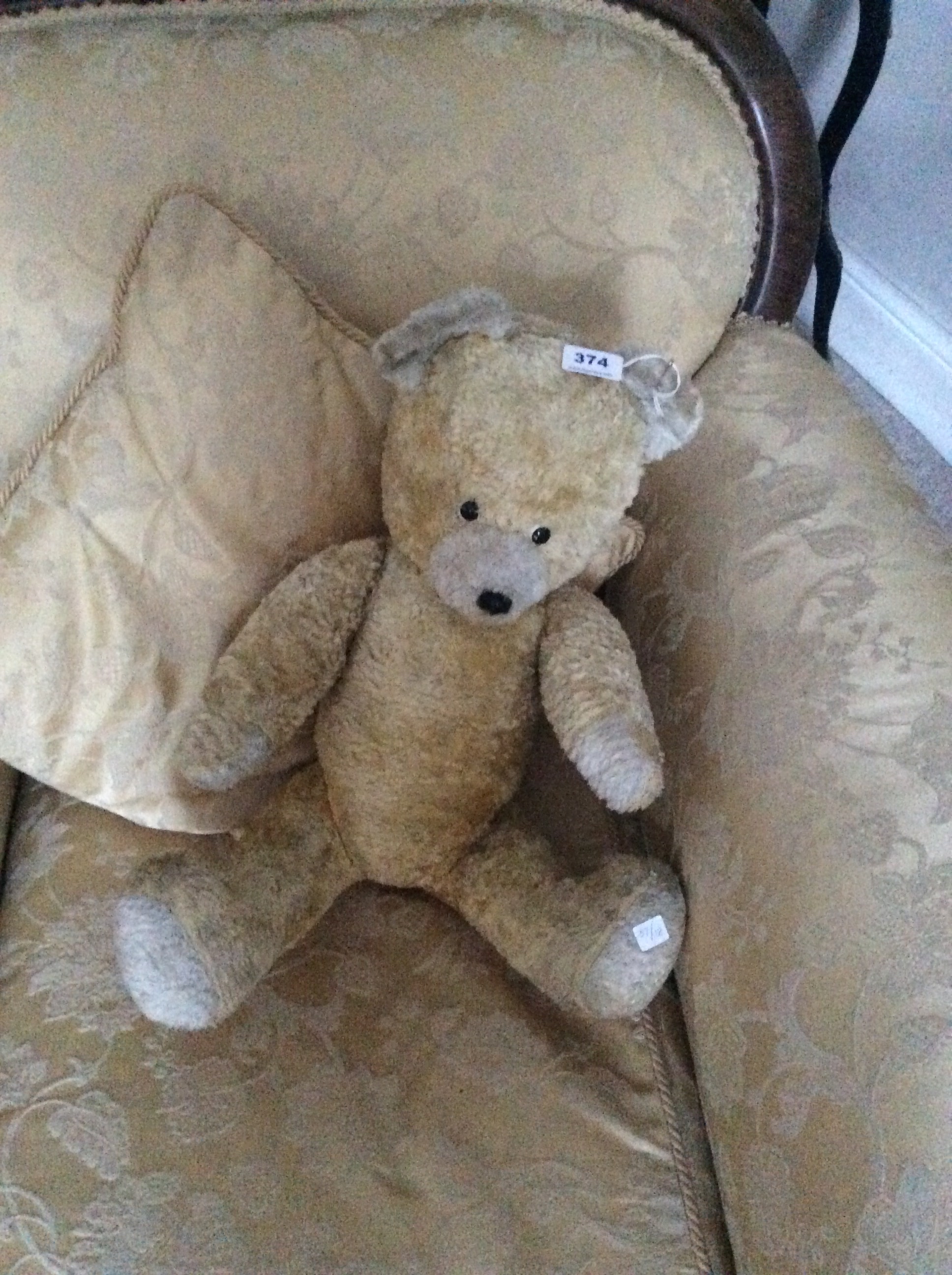 A 1960's teddy bear