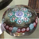 Small 19 th c french paperweight with bruise