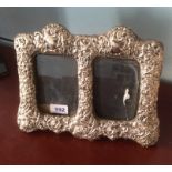 Good double silver photograph frame.