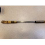 A 19th c bamboo sword stick