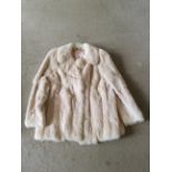 Vintage fur coat by Bradley's Furs 18 Avenue de l'Opera Paris