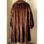 Vintage Russian mink coat slightly a/f