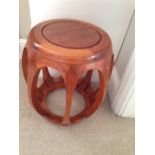 Good quality Chinese hardwood occasional table