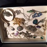 An assortment of various earrings some old inc. 9ct gold