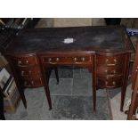 Edwardian mahogany ladies writing desk