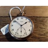 A 9ct gold cased Limit pocket watch