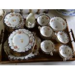 Cauldon porcelain 12  part tea service