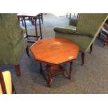 Edwardian occasional table at coffee table height (reduced)