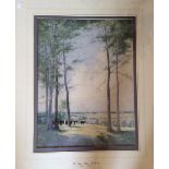 WILLIAM TATTON WINTER 1855 - 1928 a watercolour landscape signed