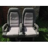 Another pair of genuine Concorde passenger seats