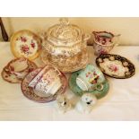 Collection various English ceramics