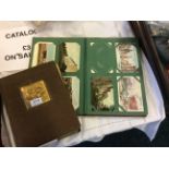 Two good vintage postcard albums and numerous cards