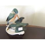 Figure of two kingfishers ENS