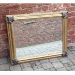 Good quality gilt wood mirror