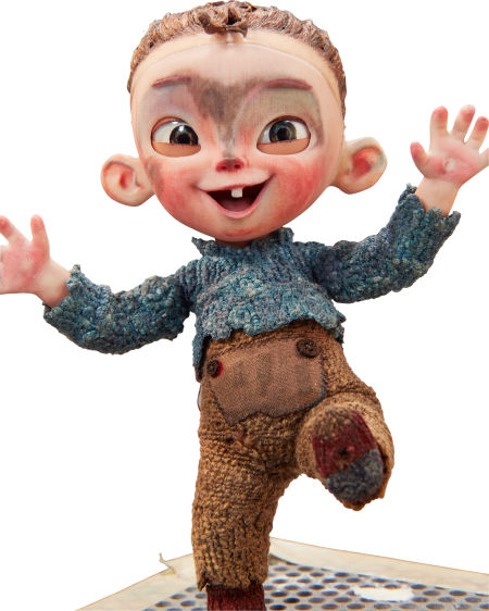 The Boxtrolls Baby Eggs Original Animation Puppet (LAIKA, 2014). A great camera-used replacement - Image 2 of 5