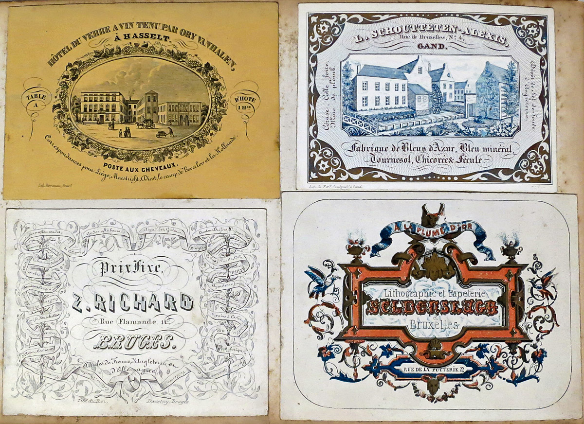 (Carte porcelaine) - 70 cartes porcelaine belges (sauf 2) et 25 photos. Grandeurs variées, en