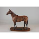 Beswick, a Connoisseur model, Arkle, standing on wooden base, 30cm high