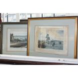 After Daniel, six 19th century prints, coastal towns, including views of Bognor, Littlehampton and